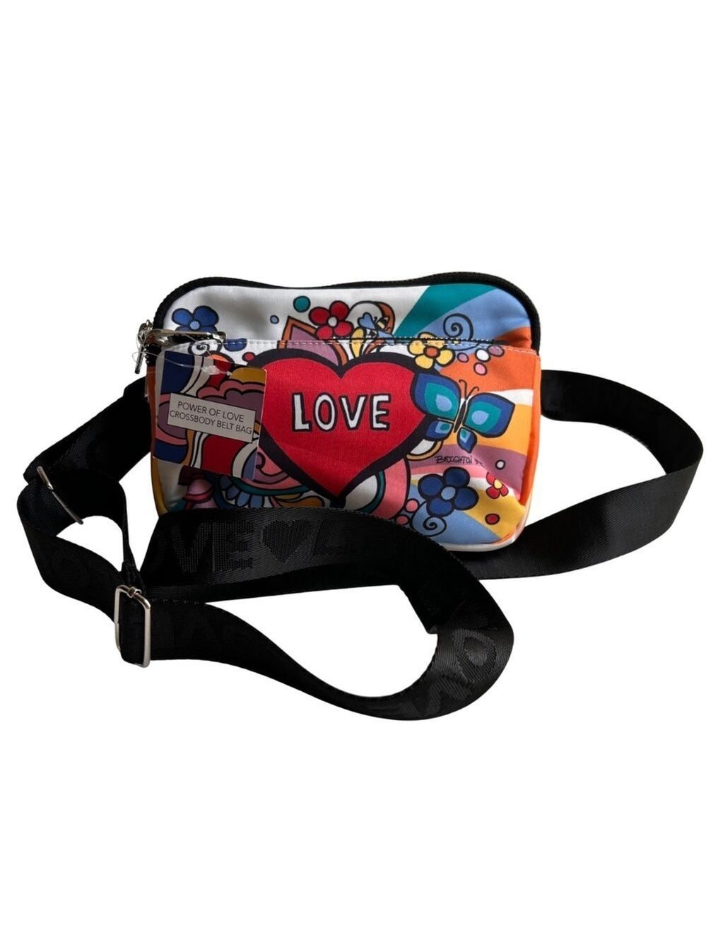 NWT Brighton Power of Love Crossbody Belt Bag